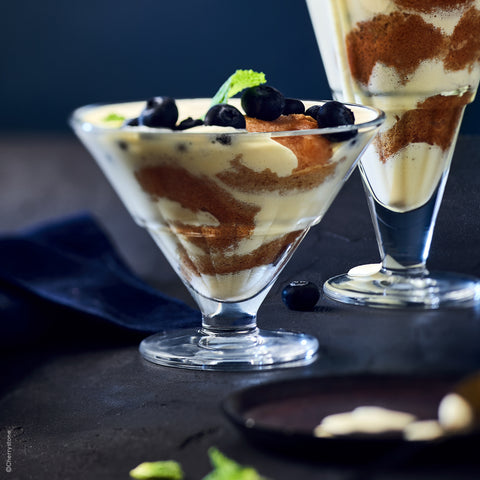 Lot de 6 coupes à glace basses EXCELSIOR