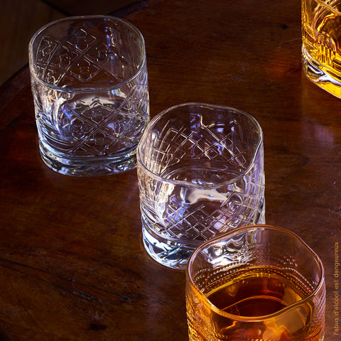Lot de 6 verres à whisky GLEN DANDY  - Transparente