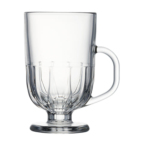 Lot de 4 mugs FLORE  - Transparent
