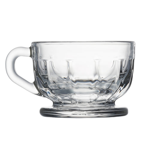 Lot de 6 tasses expresso FLORE  - Transparent