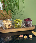 Set Apéro DÉLICE  - Transparent et bois