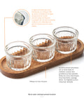 Set Apéro DÉLICE  - Transparent et bois
