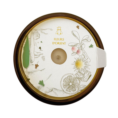 ABEILLE Oriental Flower Candle Solar notes