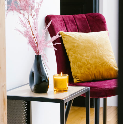 ABEILLE Oriental Flower Candle Solar notes