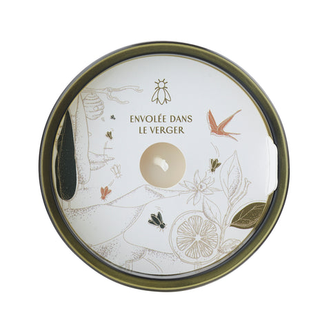 Bougie Envolée dans le Verger ABEILLE Bougie  - Vert kaki