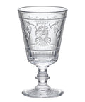 Lot de 6 verres à eau à pied VERSAILLES  - Transparent