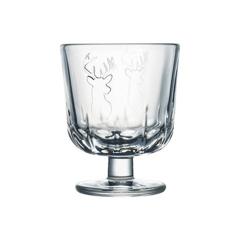 Lot de 6 verres à vin CERF