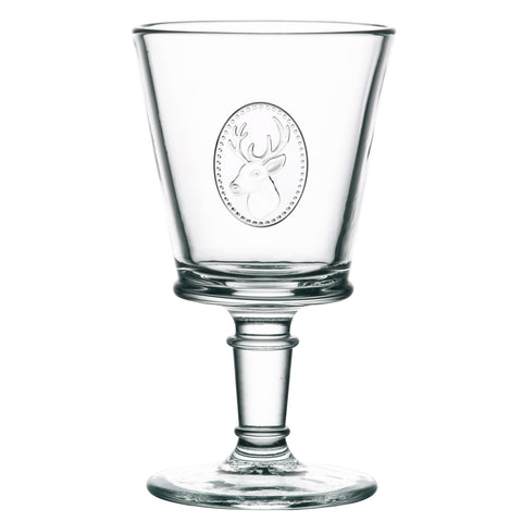 Lot de 6 verres à pied CERF SYMBOLIC