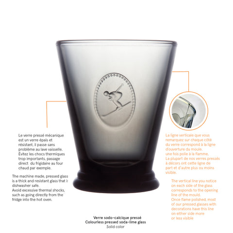 Lot de 6 gobelets skieur  SYMBOLIC