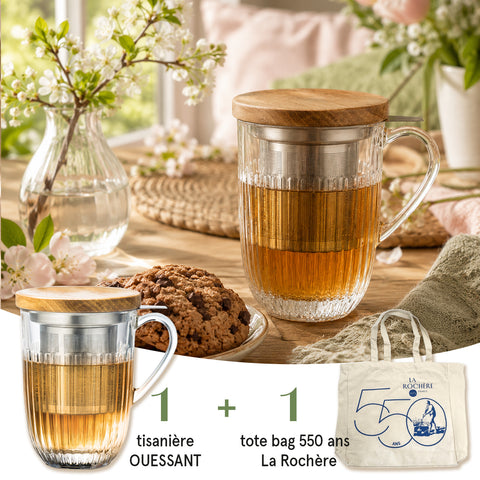 Set tisanière + tote bag OUESSANT