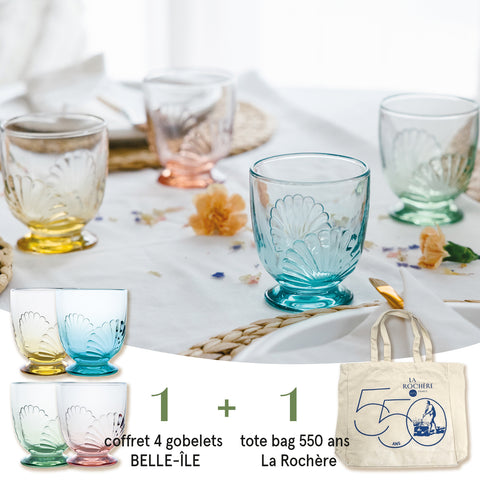 Set coffret belle-île + tote bag BELLE - ÎLE