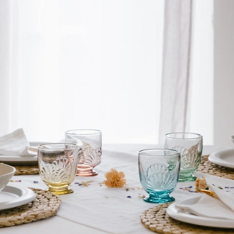 Set de 4 gobelets  BELLE-ÎLE couleurs assorties